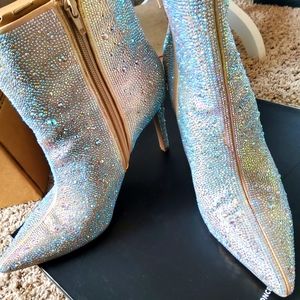 INC women's being bootie